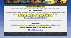 Desktop Screenshot of eandlusedfirearms.com